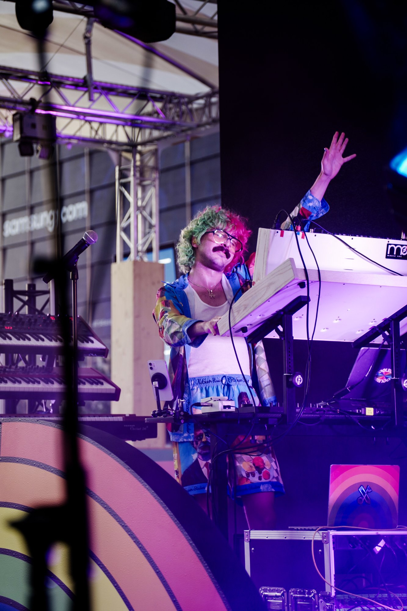 Garden Parvis - artiste sur scène